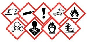 Pictogrammes des risques chimiques 